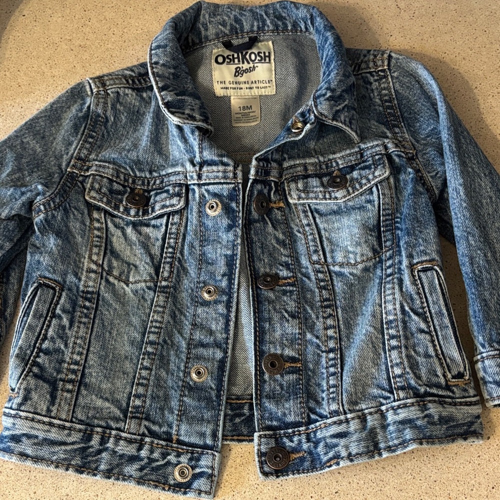 OshKosh B'gosh Classic Blue Jean Jacket for Kids